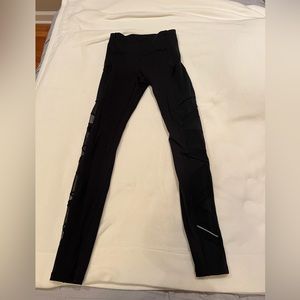 Lululemon black leggings, size 2
